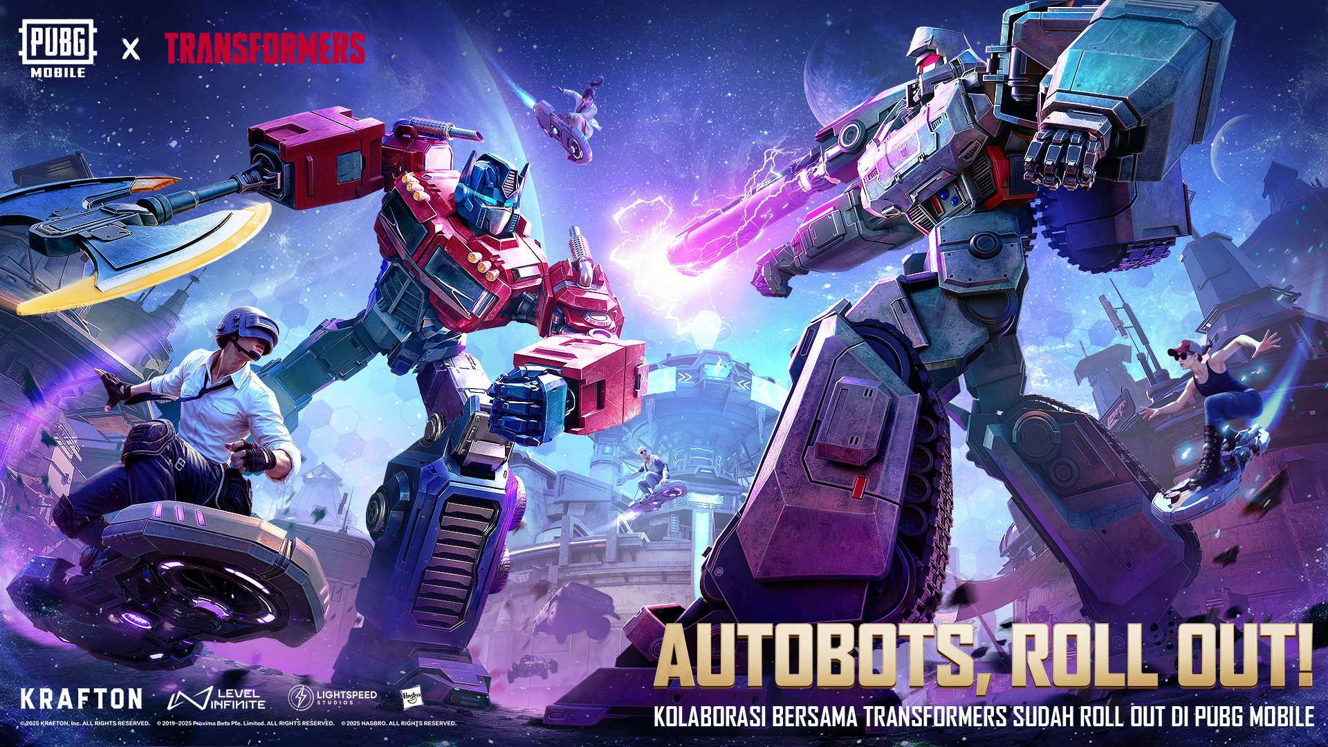 Dari Suara Optimus Prime Sampai Mobil Megatron Ada di PUBG Mobile
